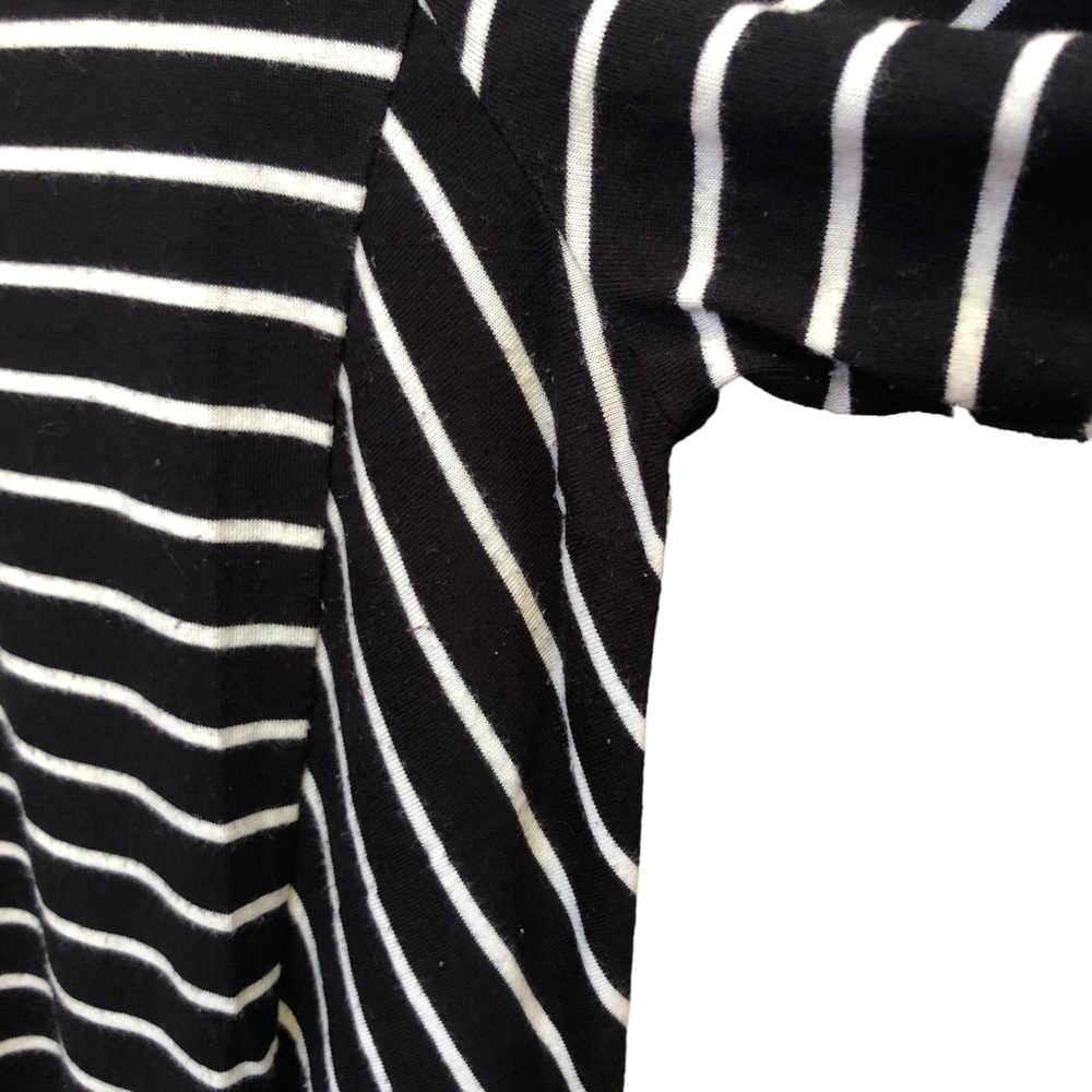 Stylus XL Long Sleeve Black Striped Dress size XL - Picture 6 of 13